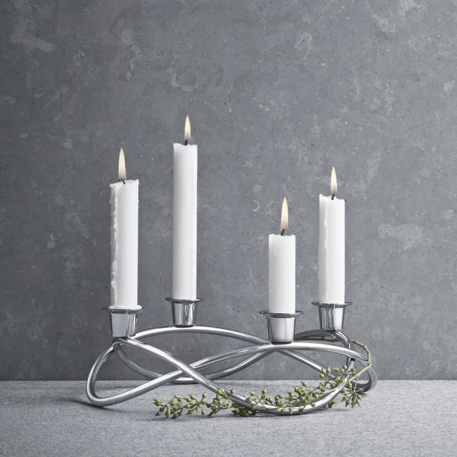 Season kynttilänjalka Ø26 cm, kiiltävä Georg Jensen