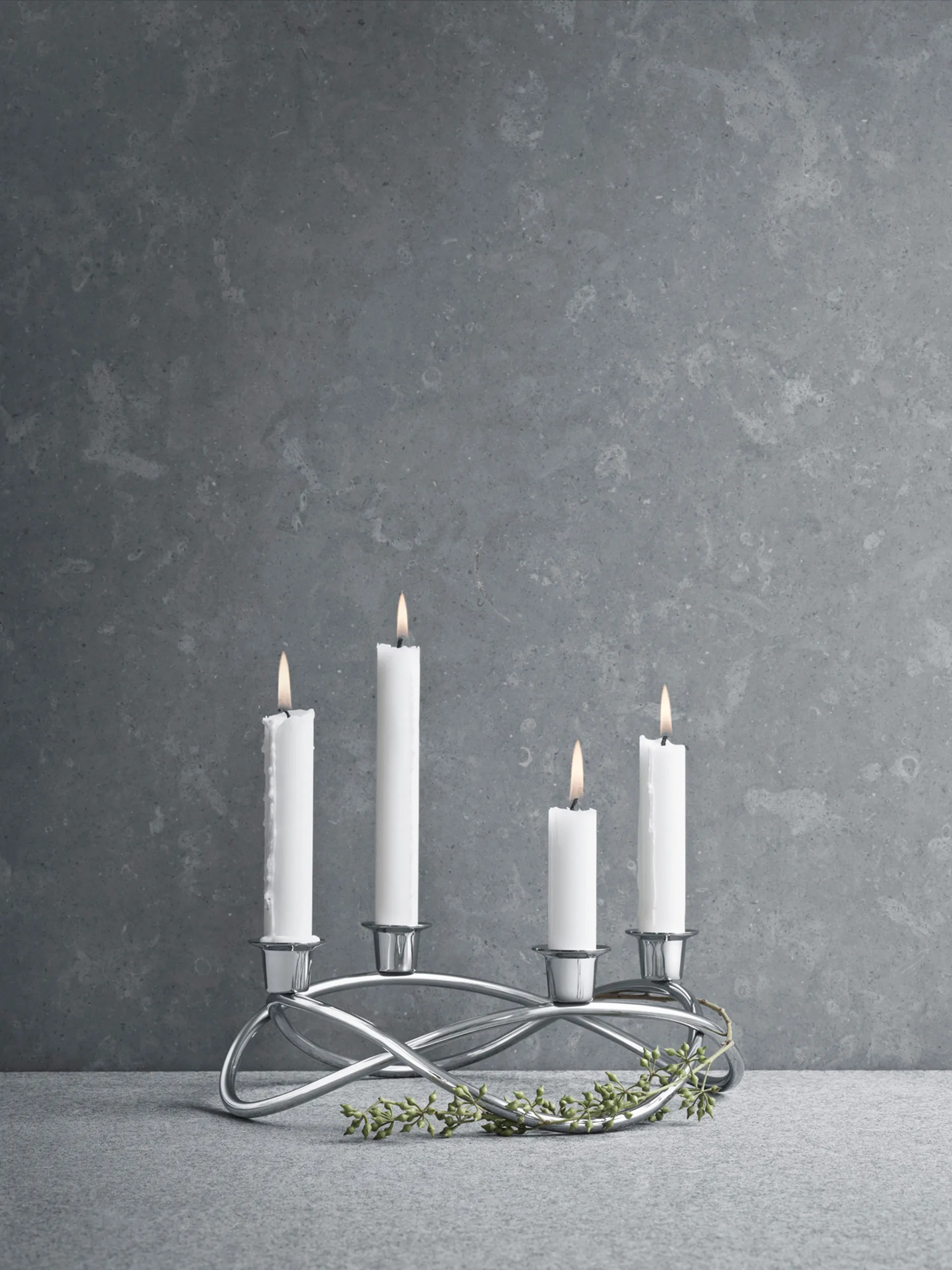 Season kynttilänjalka Ø26 cm, kiiltävä Georg Jensen