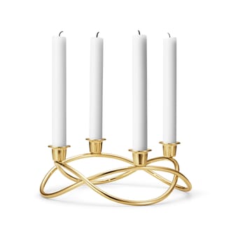 Season kynttilänjalka Ø26 cm - kullattu - Georg Jensen