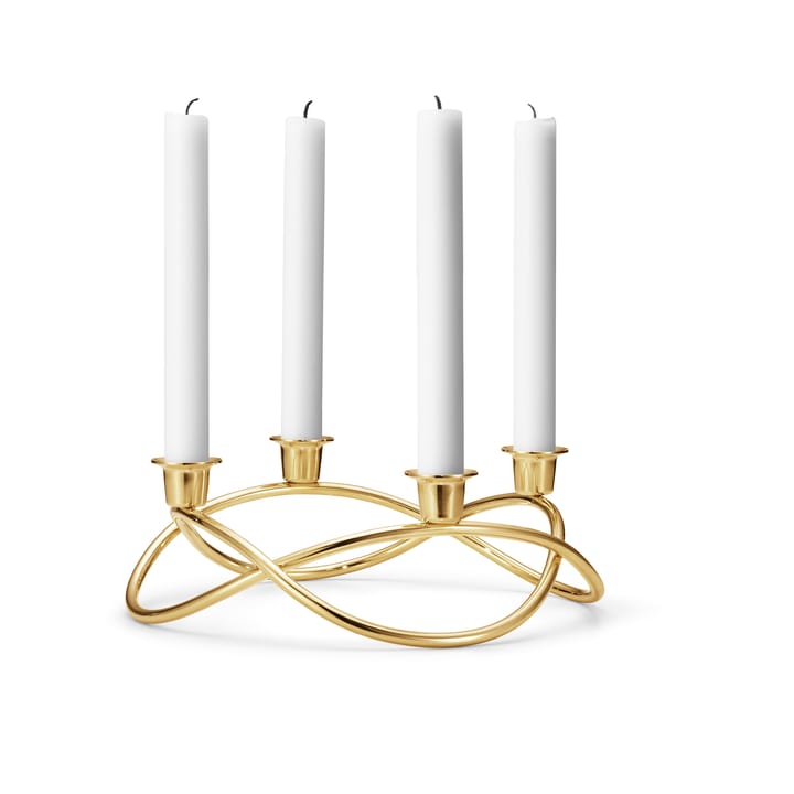 Season kynttilänjalka Ø26 cm, kullattu Georg Jensen