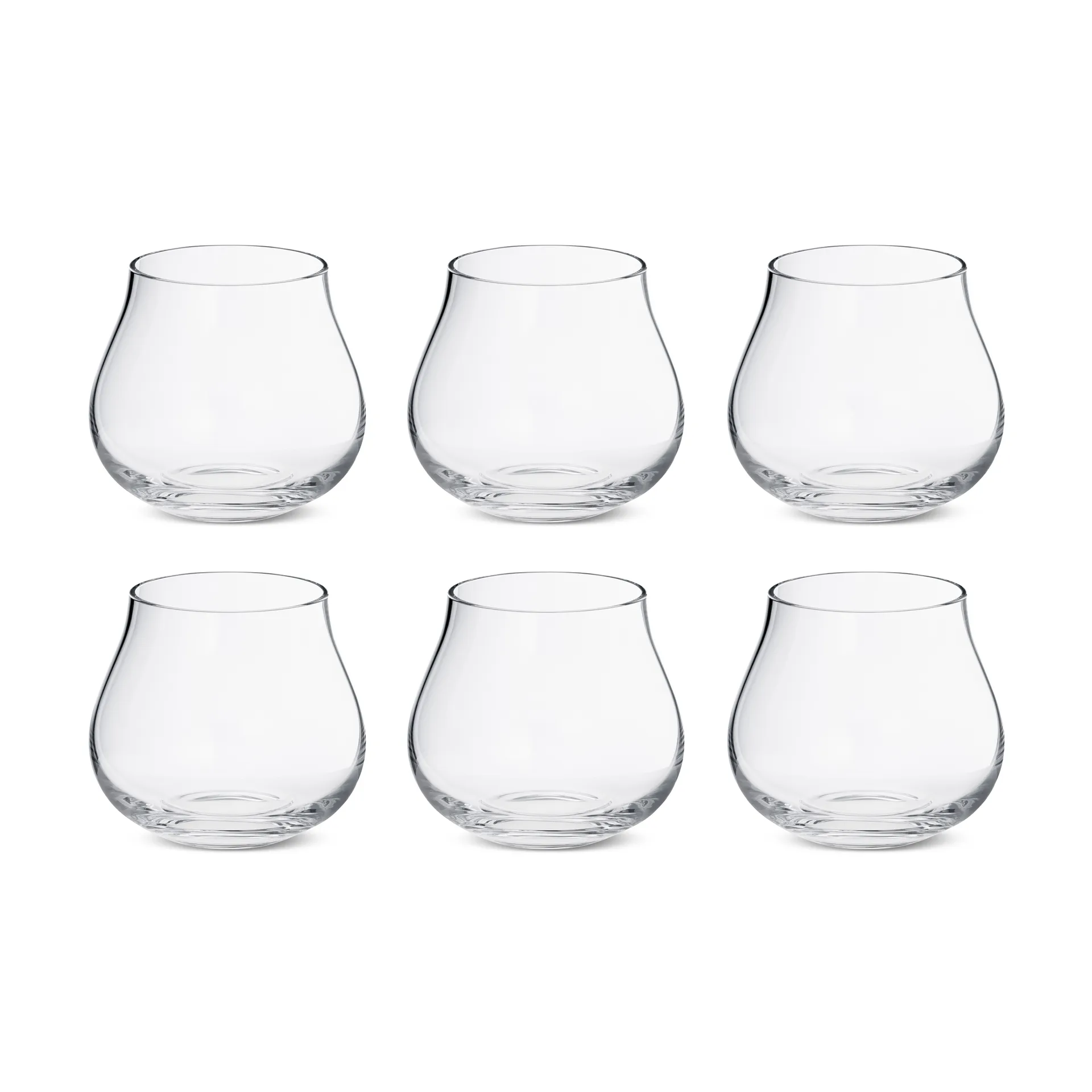 Sky juomalasi matala 38 cl, 6-pakkaus, Kristalli Georg Jensen