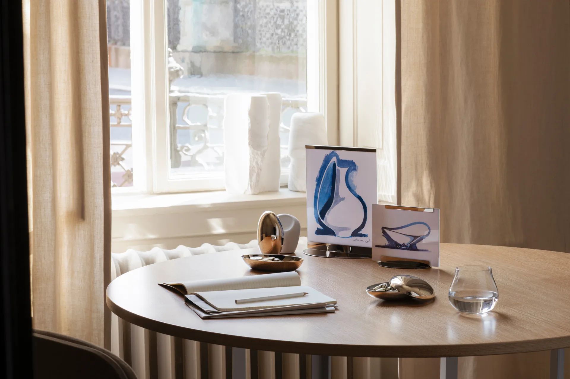 Sky säilytyspurkki 8x11 cm, Ruostumaton teräs Georg Jensen