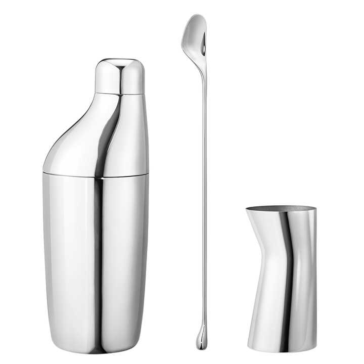 Sky shaker Barsked Mittalasi, Ruostumaton teräs Georg Jensen