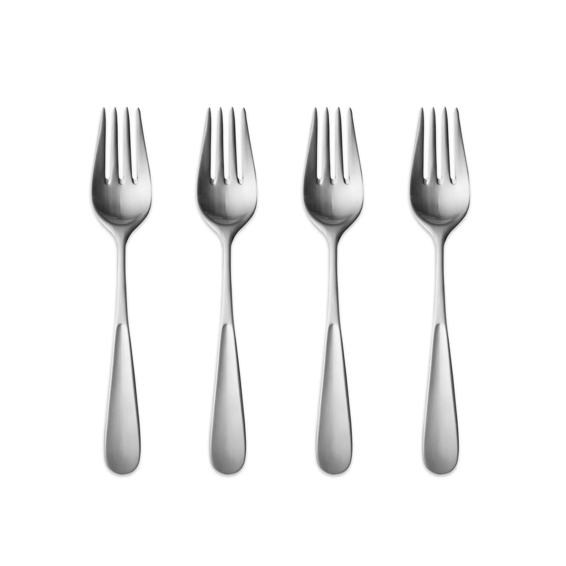 Vivianna kakkuhaarukka matta, 4-pakkaus Georg Jensen