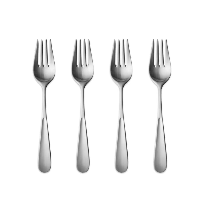 Vivianna kakkuhaarukka matta, 4-pakkaus Georg Jensen