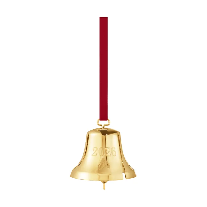 vuoden 2026 joulukello - kulta - Georg Jensen