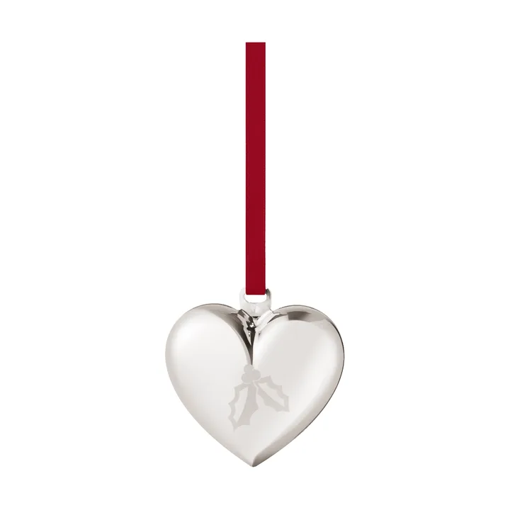 vuoden 2026 joulusydän - Palladium - Georg Jensen
