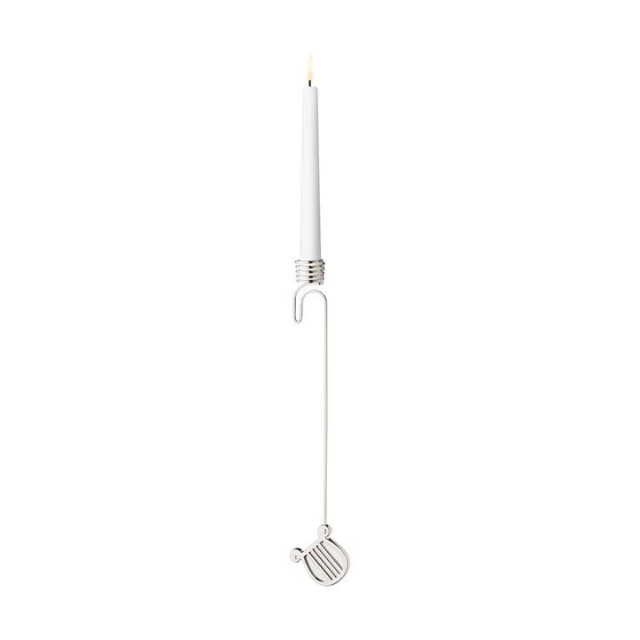 vuoden 2026 kynttilänjalka - Harpa, palladium - Georg Jensen