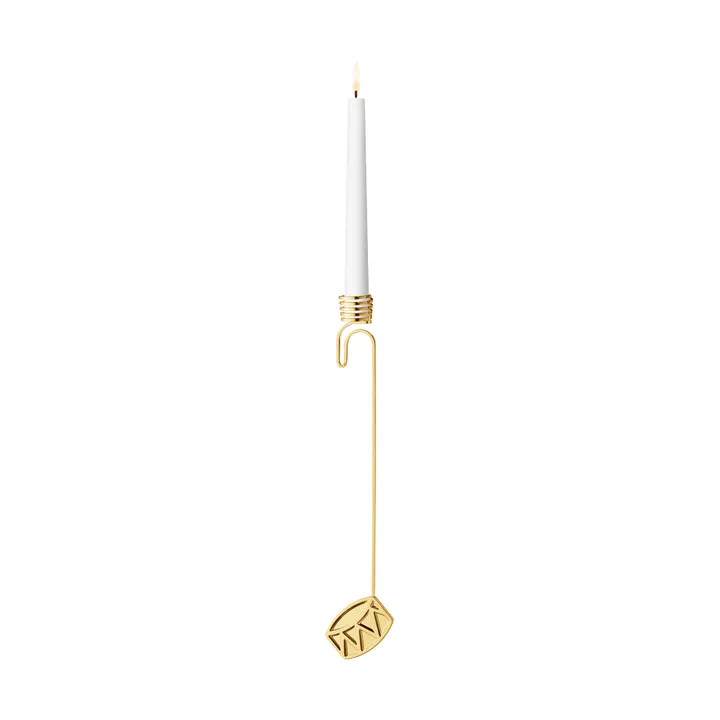 vuoden 2026 kynttilänjalka - Rumpu, kulta - Georg Jensen