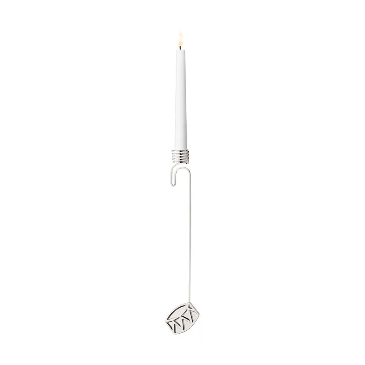 vuoden 2026 kynttilänjalka - Trumma, palladium - Georg Jensen