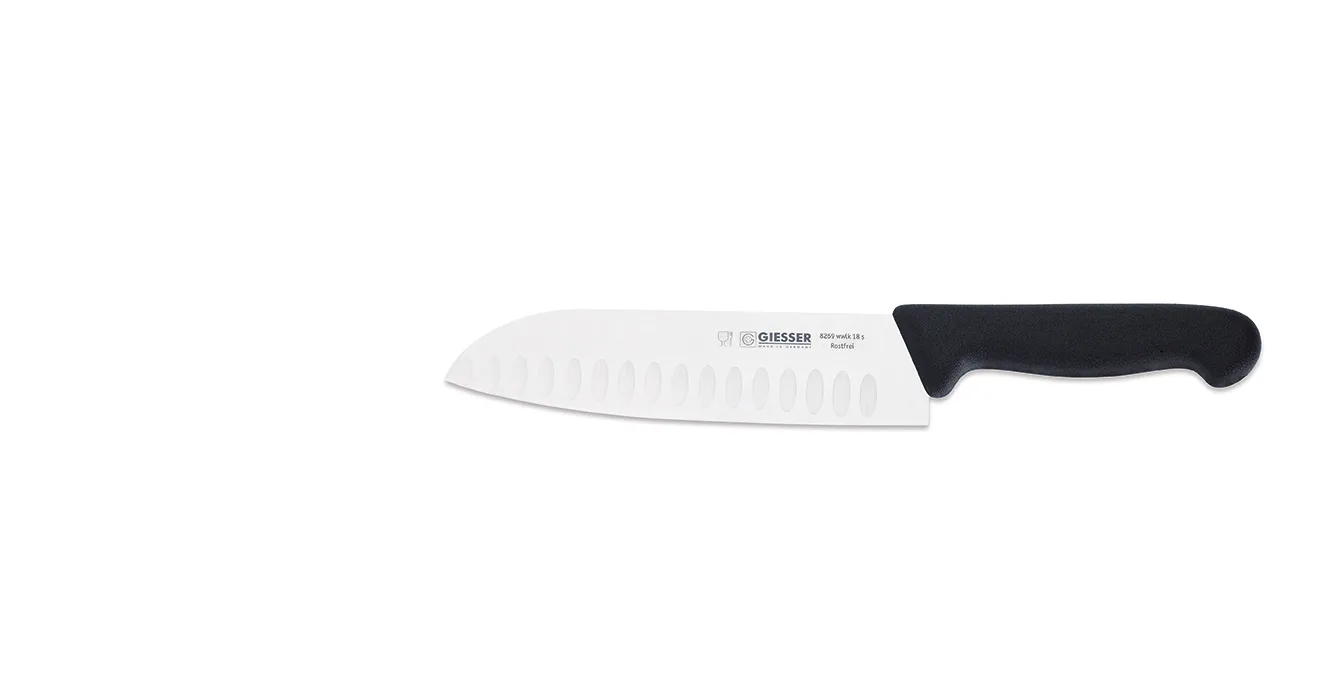 Santokuveitsi 18 cm, Musta Giesser