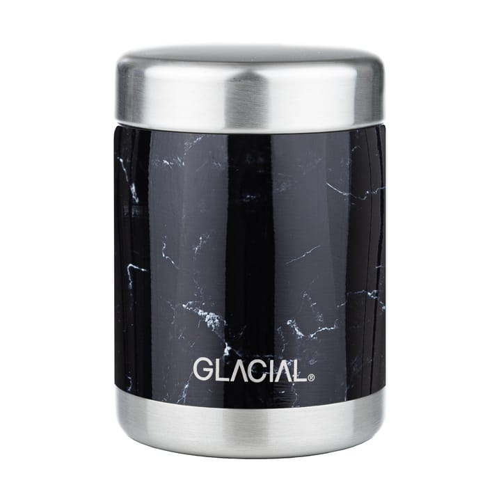 Glacial ruokatermos 350 ml, Black marble Glacial