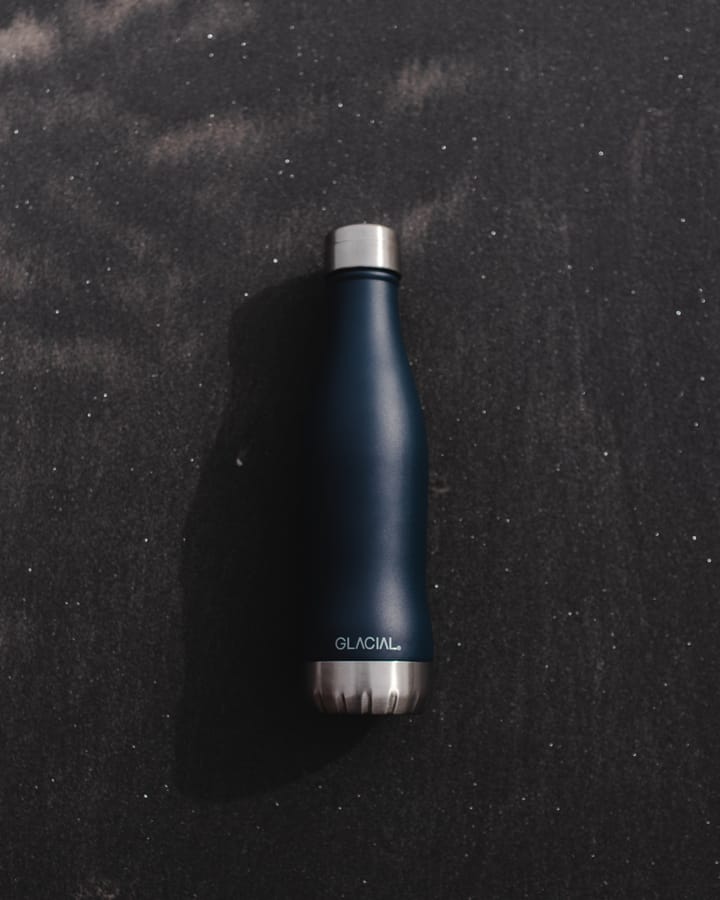 Glacial vesipullo 400 ml, Matte navy Glacial