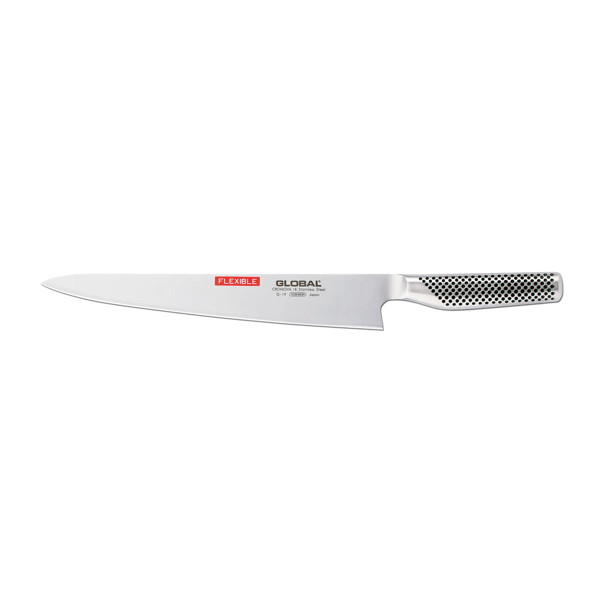 Global G-19 Leveä fileerausveitsi 27 cm joustava, ruostumaton teräs Global