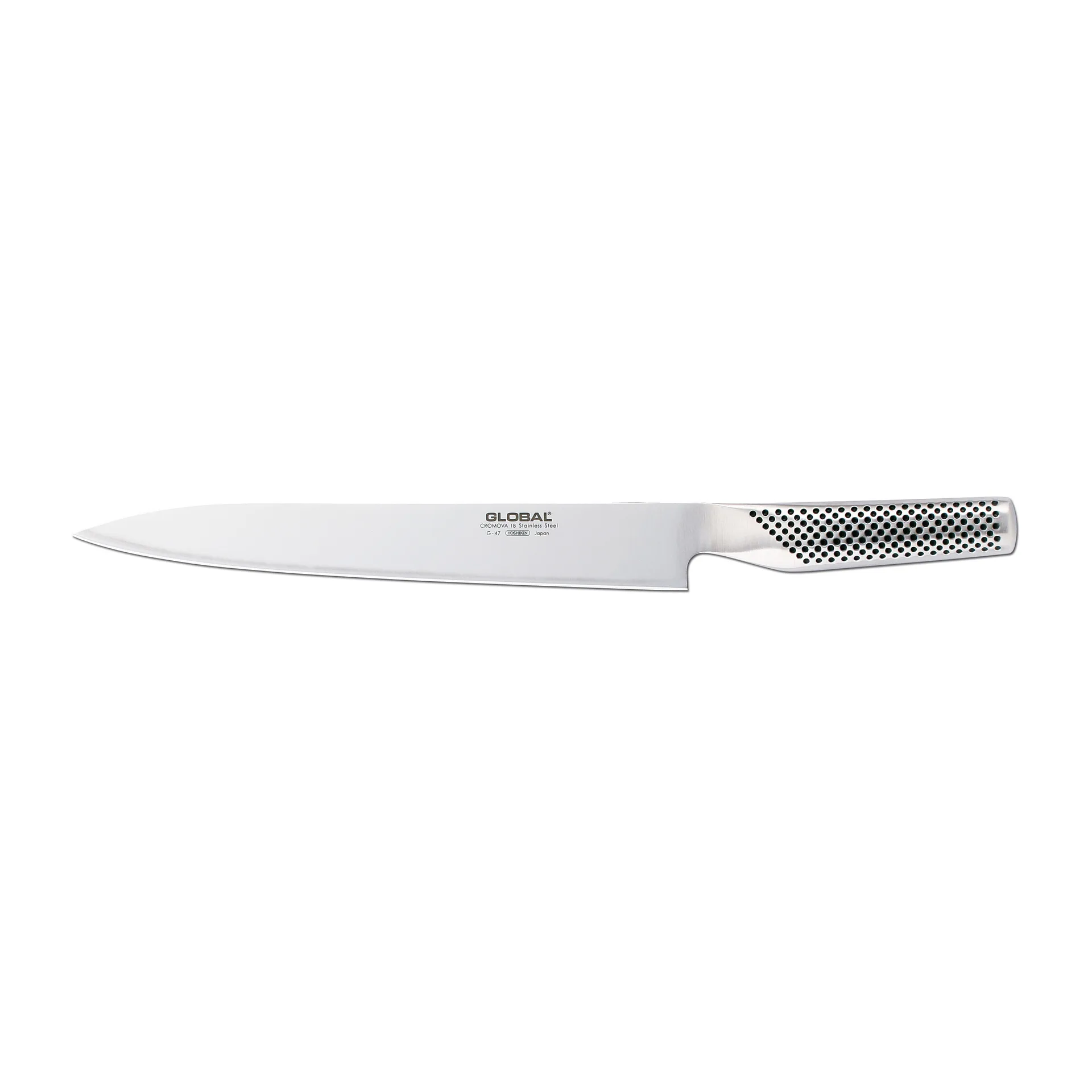 Global G-47 Sashimi-veitsi 25 cm, ruostumaton teräs Global