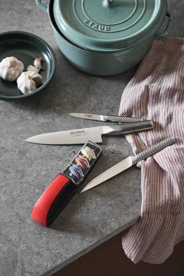 Global G-551524 -veitsisetti, 3 veistä - Ruostumaton teräs - Global