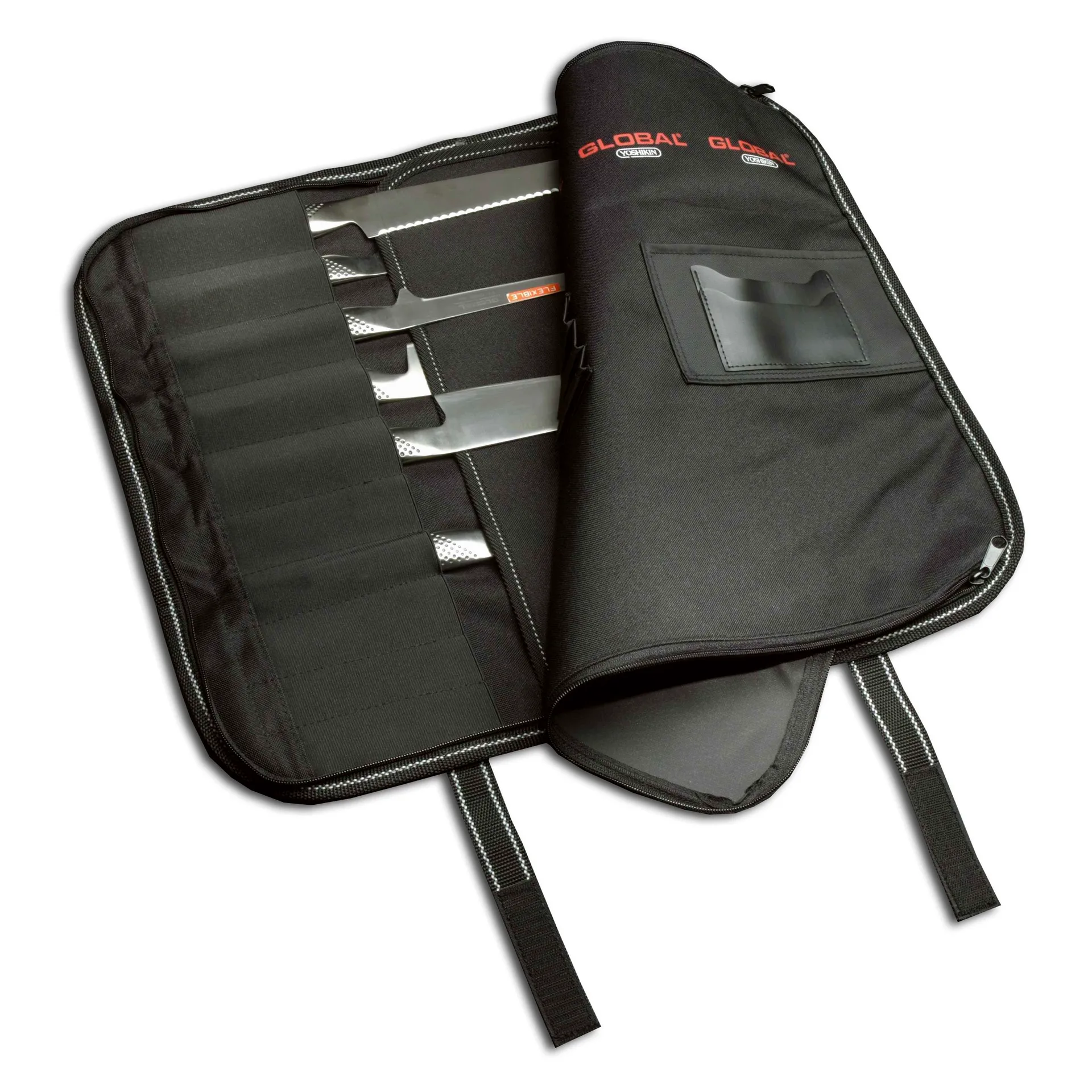 Global G-668 -veitsirulla, 10 taskua Global