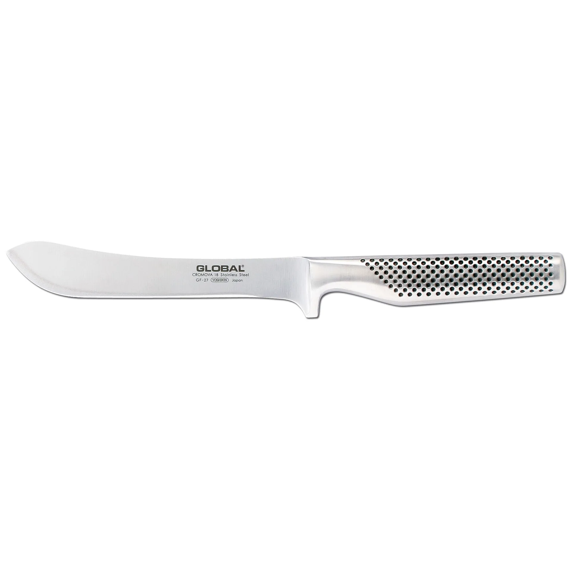 Global GF-27 -teurastusveitsi taottu 16 cm, ruostumaton teräs Global
