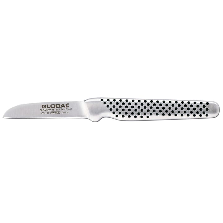 Global GSF-33 -kuorimaveitsi 6 cm suora painavampi - ruostumaton teräs - Global