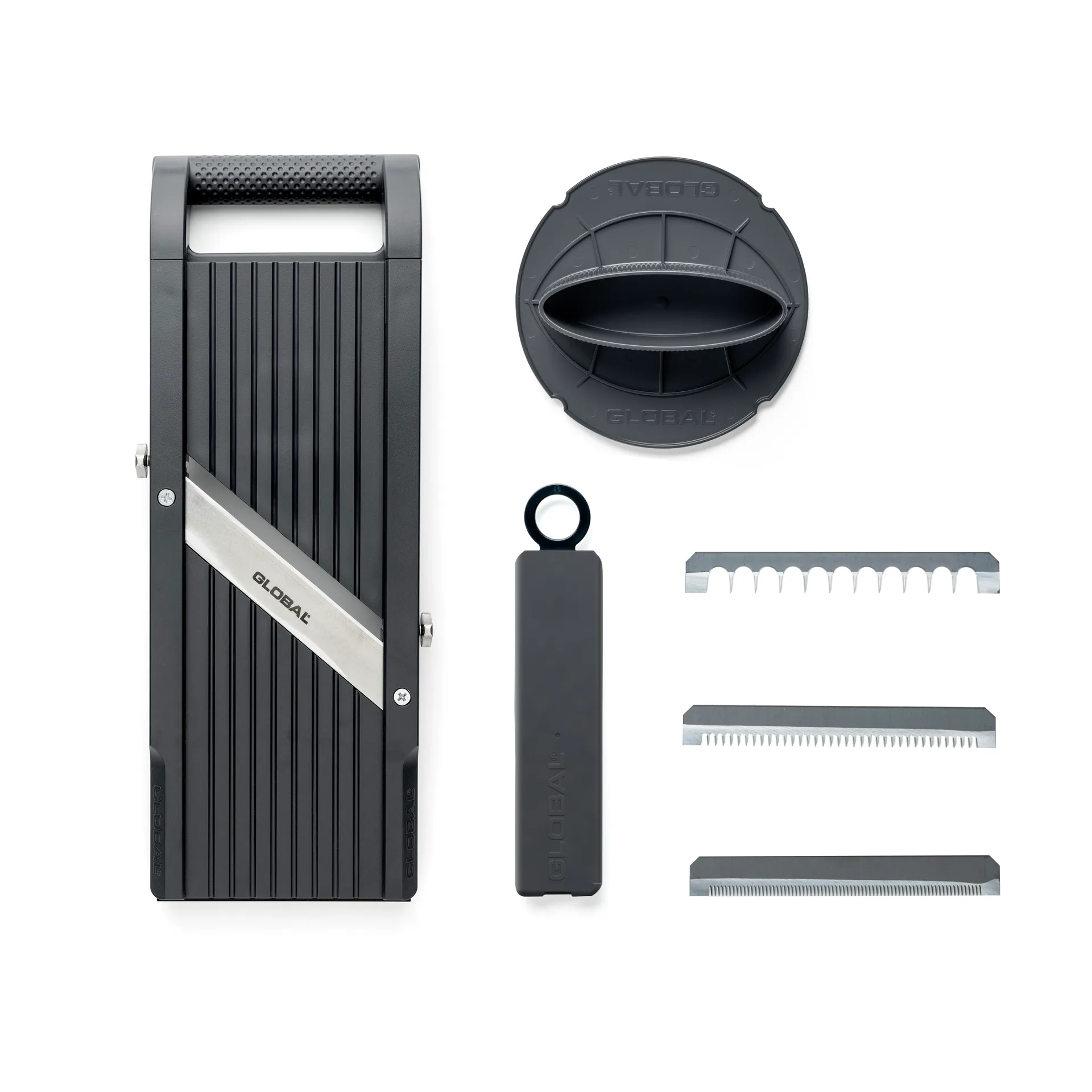 Global mandoliini musta, 9,5 cm Global