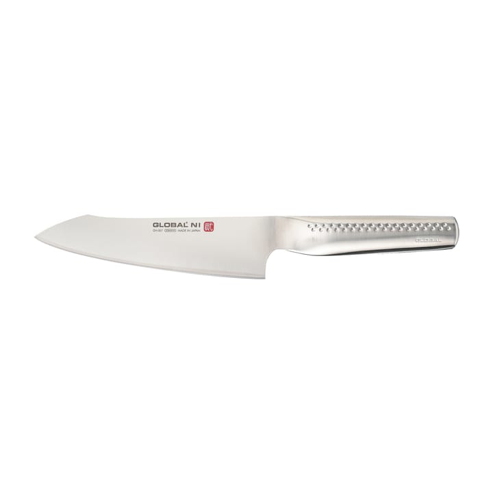 Global NI GN-007 Santoku-veitsi Oriental 18 cm - Ruostumaton teräs - Global