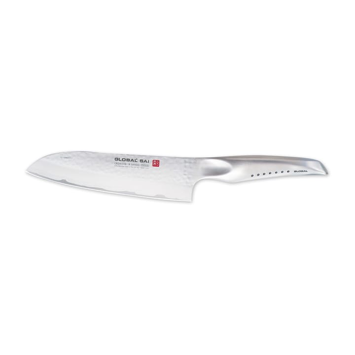 Global SAI-03 Santoku-veitsi 19 cm - ruostumaton teräs - Global