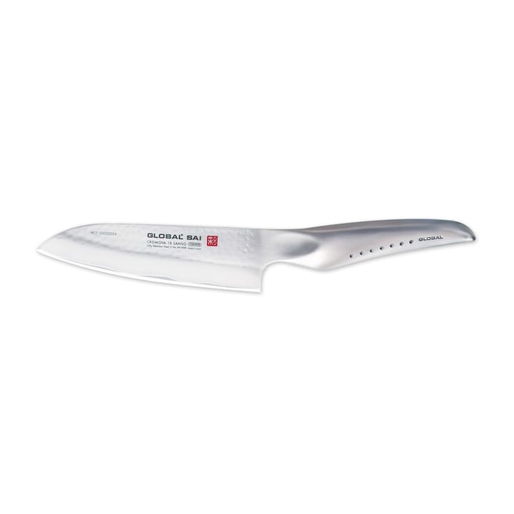 Global SAI-M03 Santoku-veitsi 13,5 cm - Ruostumaton teräs - Global