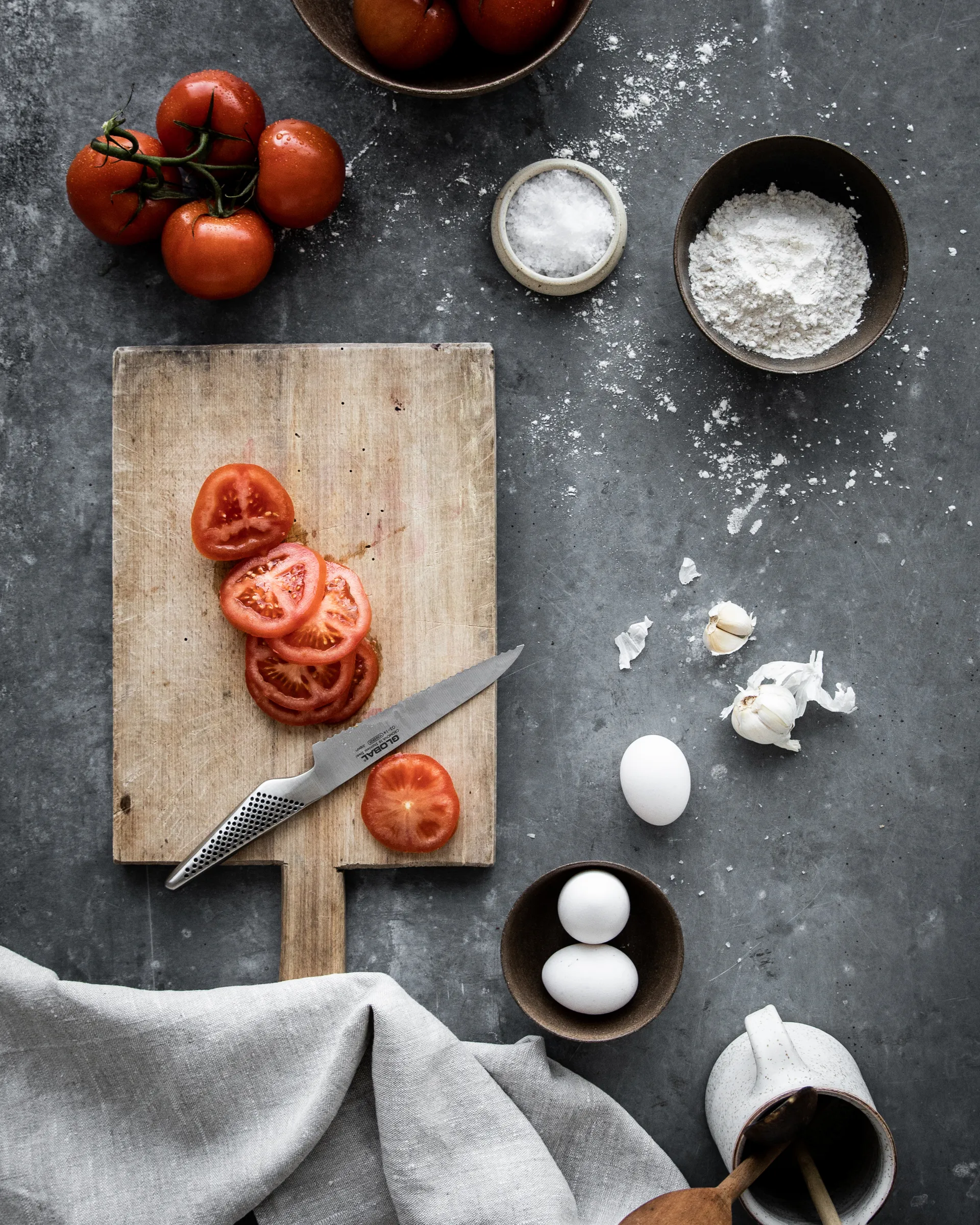 Global veitsisarja 2 osaa (G-58 & GS-14), Ruostumaton teräs Global