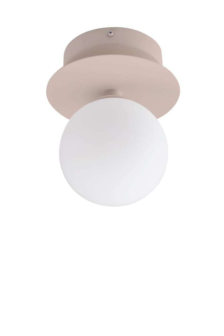 Art Deco IP44 seinävalaisin/kattovalaisin, Mud-valkoinen Globen Lighting