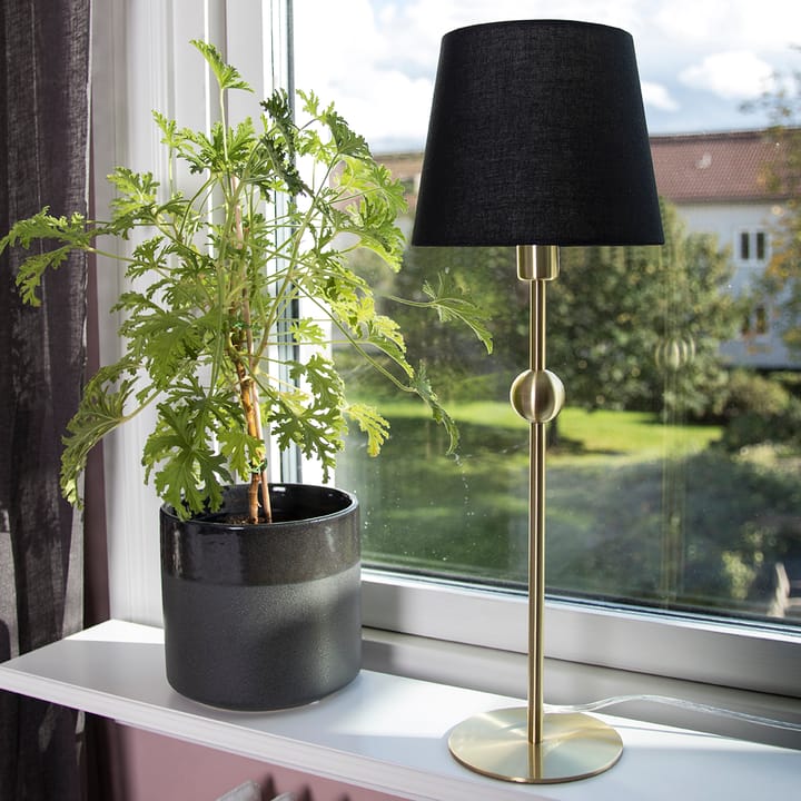 Astrid lampunjalka, harjattu messinki Globen Lighting