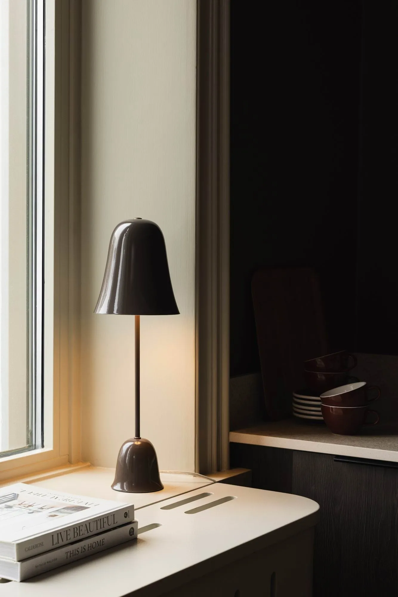 Blåklockan pöytälamppu, Mocha (ruskea), Ø16xK50 cm Globen Lighting