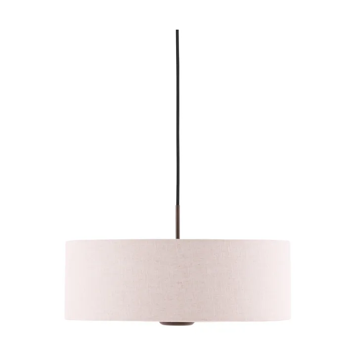 Bosco riippuvalaisin - Beige, ruskeaksi petsattu tammi, Ø55 cm - Globen Lighting