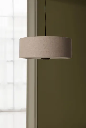 Bosco riippuvalaisin - Beige, ruskeaksi petsattu tammi, Ø55 cm - Globen Lighting