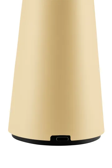 Cannes kannettava pöytävalaisin - Kaura keltainen - Globen Lighting