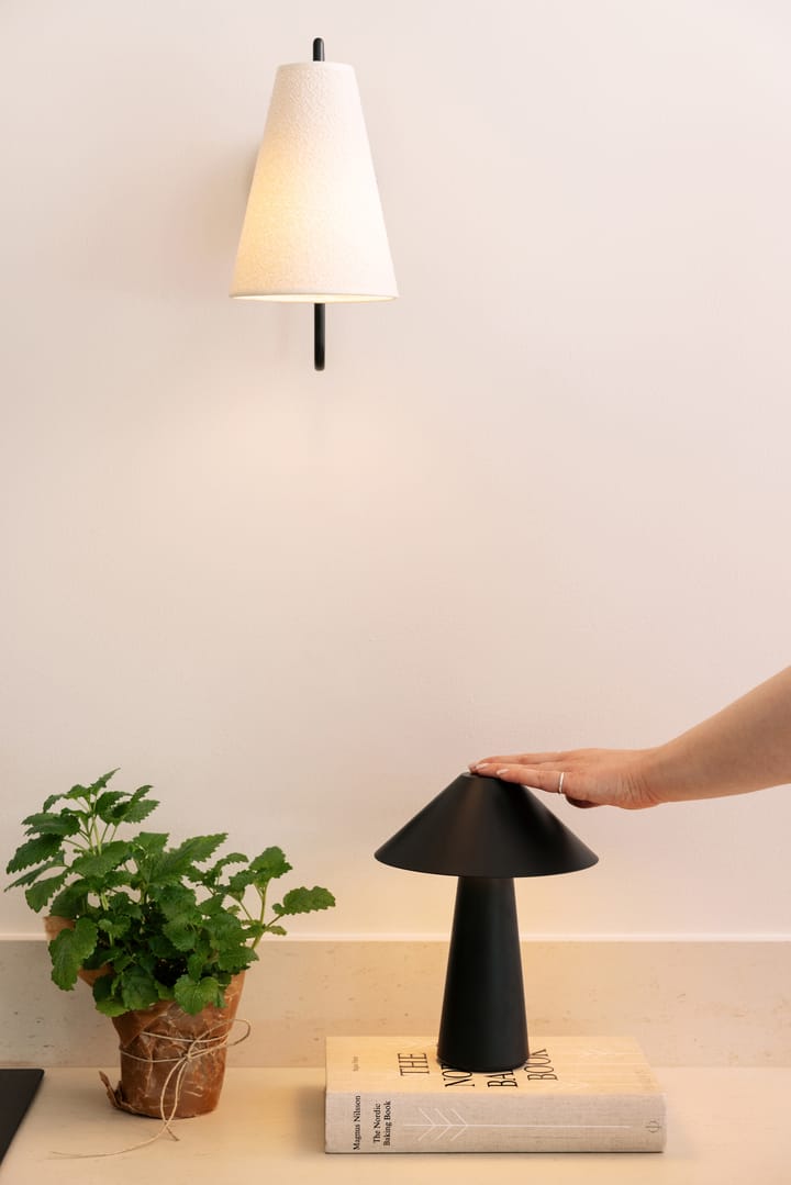 Cannes kannettava pöytävalaisin, Musta Globen Lighting