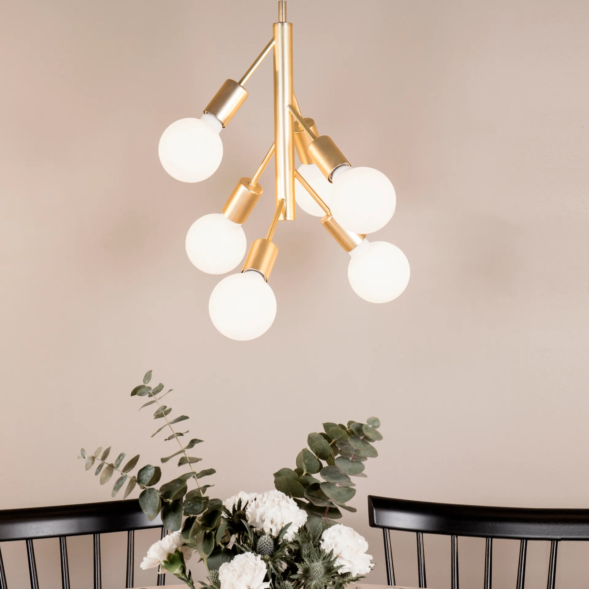 Comet kattovalaisin, messinki Globen Lighting