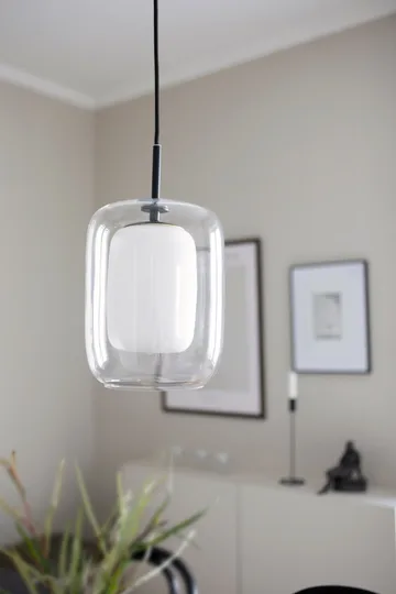 Cuboza riippuvalaisin Ø 20 cm - Kirkas-valkoinen - Globen Lighting