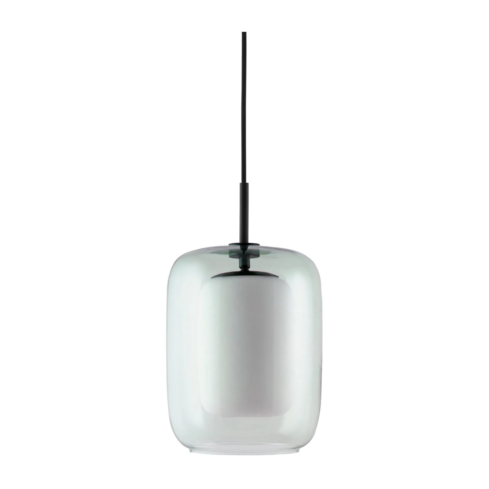 Cuboza riippuvalaisin Ø 20 cm, Vihreä-valkoinen Globen Lighting