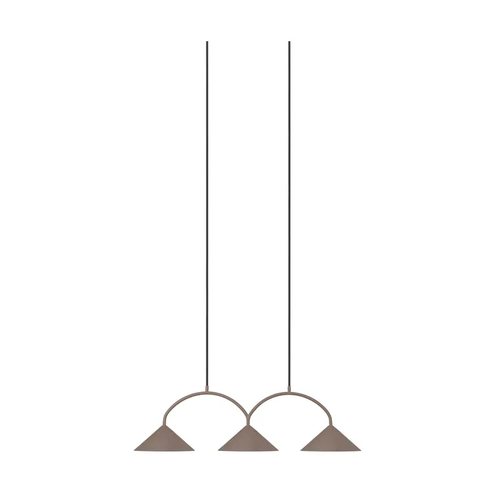 Curve riippuvalaisin 3 - Mocha - Globen Lighting