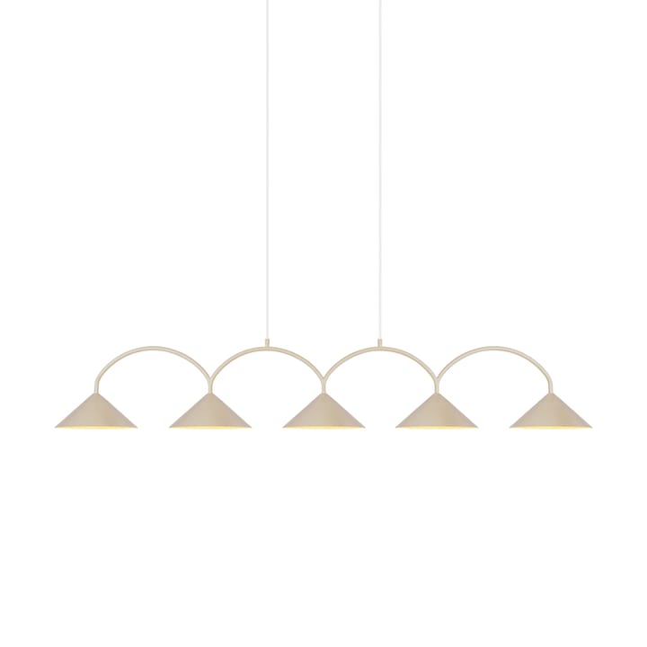 Curve riippuvalaisin 5 - Beige - Globen Lighting