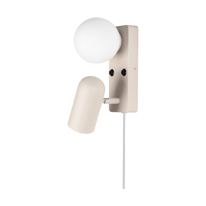 Doppio seinävalaisin - Beige - Globen Lighting