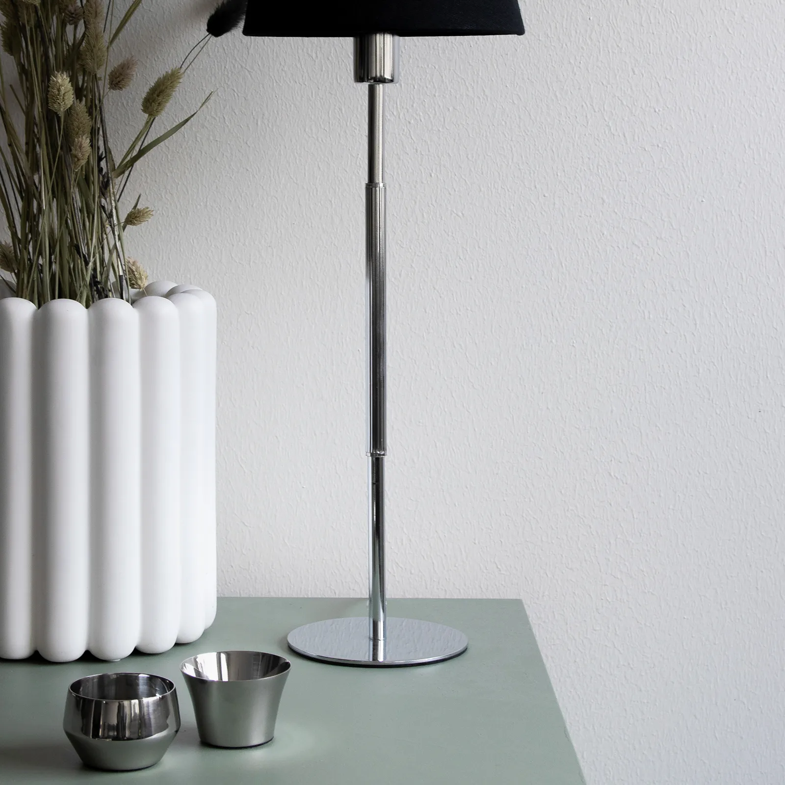 Elsa lampunjalka 40 cm, Kromi Globen Lighting