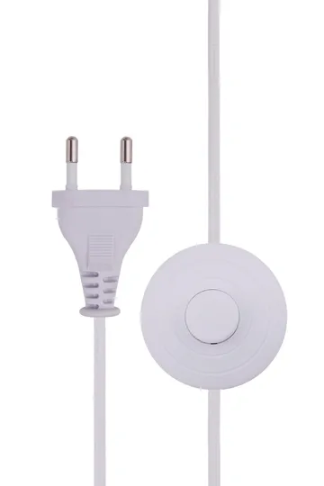 Florian lattiavalaisin - Valkoinen bouclé/beige, Ø30×80 cm - Globen Lighting