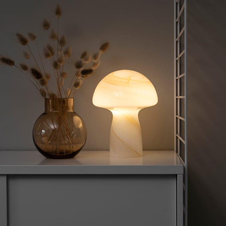 Fungo pöytävalaisin beige, 20 cm Globen Lighting