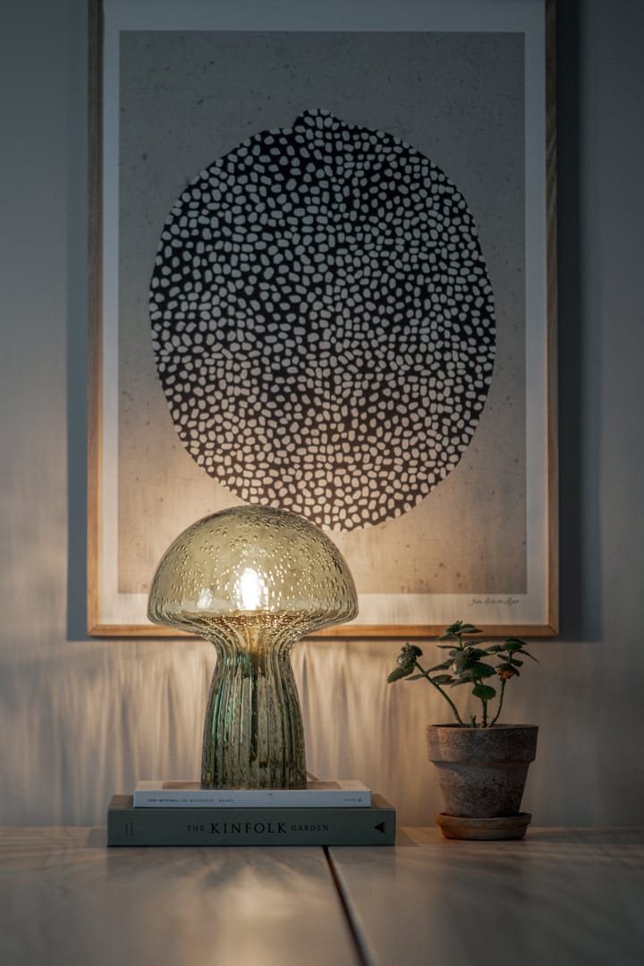 Fungo pöytävalaisin Special Edition Vihreä, 30 cm Globen Lighting