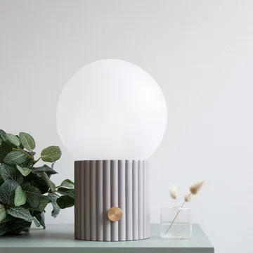 Hubble pöytävalaisin Ø22 cm - Harmaa - Globen Lighting