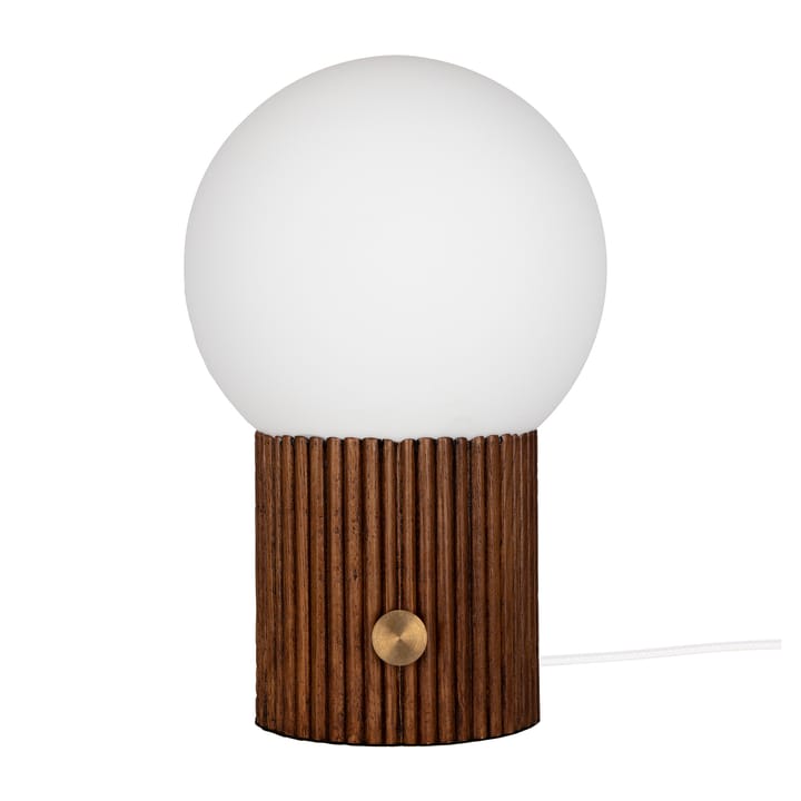 Hubble pöytävalaisin Ø22 cm - Saksanpähkin�ä - Globen Lighting