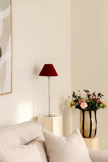 Iris 20 lampunvarjostin - Burgundy - Globen Lighting