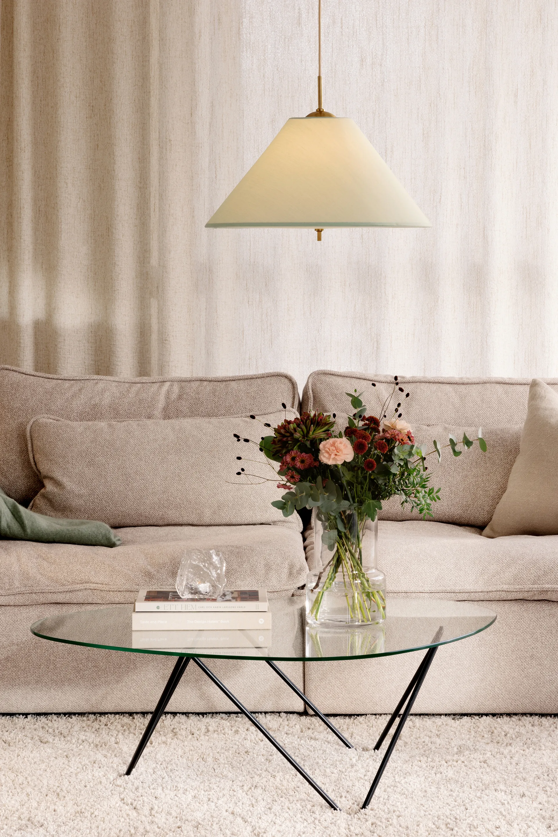 Iris-riippuvalaisin 50, Vihreä Globen Lighting