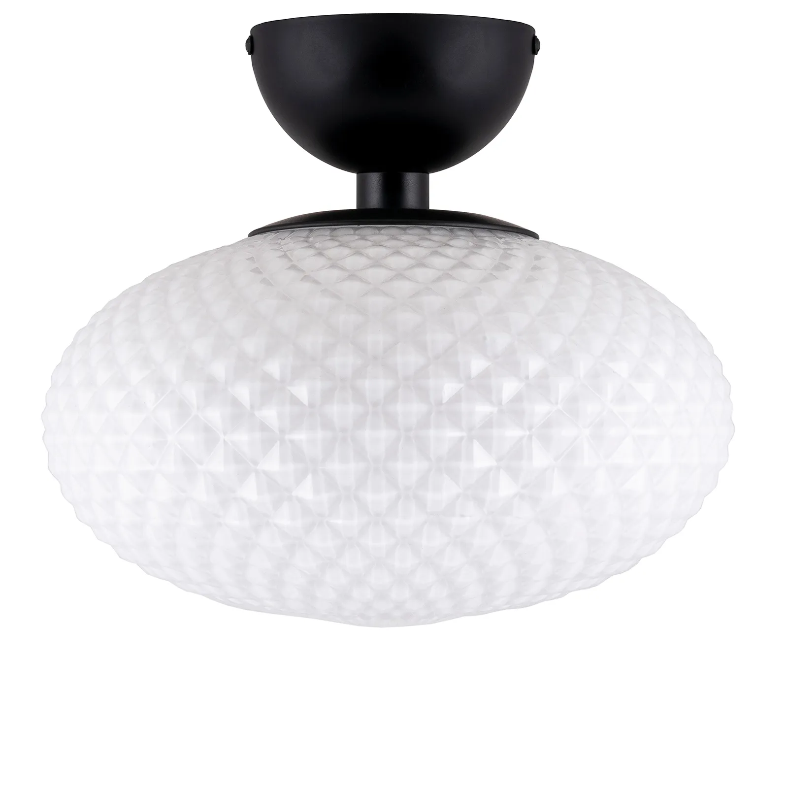 Jackson plafondi Ø 28 cm, Valkoinen-musta Globen Lighting
